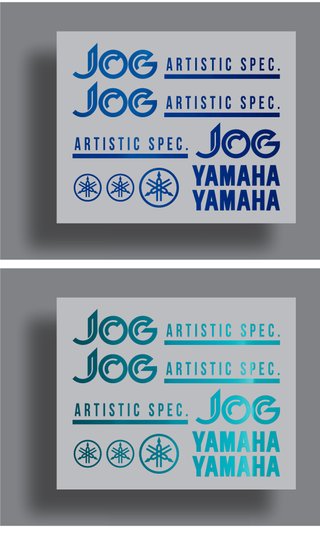 Para moto YAMAHA JOG kit de pegatinas adhesivo