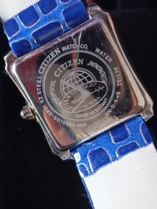 Orologio Citizen Argento e Blu thank