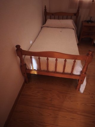 Letti singoli in legno da 90 cm
