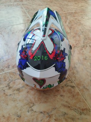 Casco Motocross Diseño Gráfico