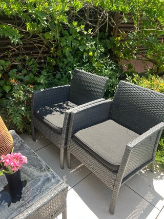Conjunto Sofás y Mesa Jardín