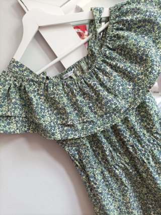Mono niña floral talla 11-12