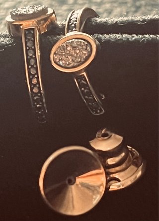 Pendientes Guess Till Morning Oro Blanco