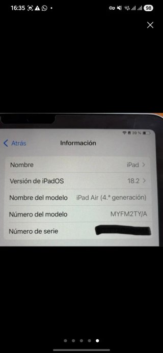 iPad Air 4 64GB + apple pencil + puntas apple pen
