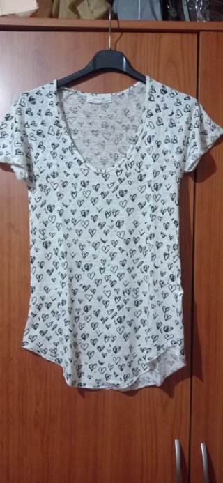 Camiseta Zara Corazones