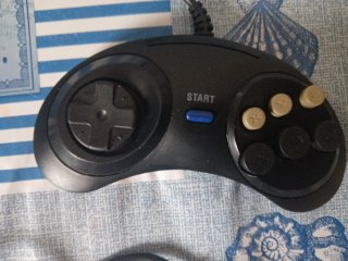 Mando Sega Clásico Negro