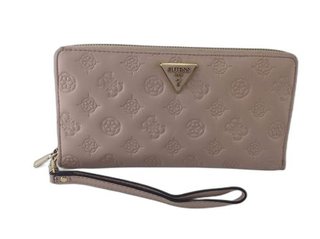 Cartera Guess Beige con Cremallera y Correa