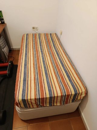 Cama con nido hidraúlico 90x190 con colchón