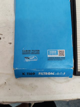 Filtro habitáculo Filtron K 1169