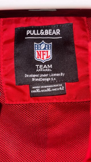 Chaqueta Bomber Pull&Bear NFL Tampa Bay Buccaneers