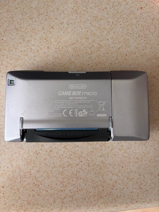 Nintendo Game Boy Micro Plata + Donkey Kong