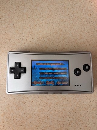 Nintendo Game Boy Micro Plata + Donkey Kong