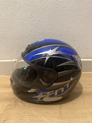 Casco Integral TNT Azul y Negro