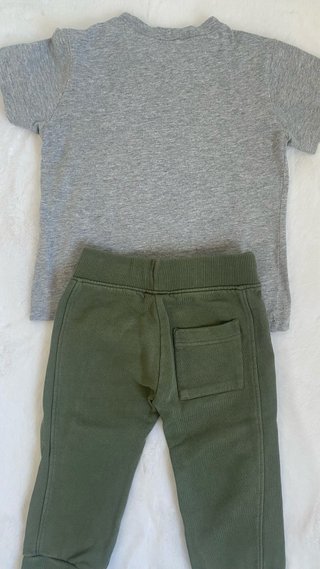 Conjunto niño 12 m Benetton: Camiseta y Pantalón