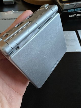 Nintendo Game Boy Advance SP Plata