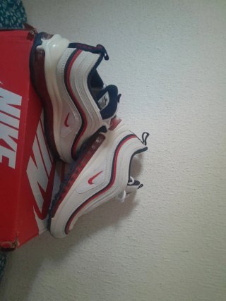 Zapatillas Nike Air Max 97 Blancas Rojas