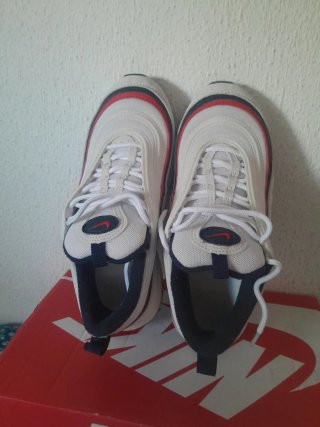 Zapatillas Nike Air Max 97 Blancas Rojas