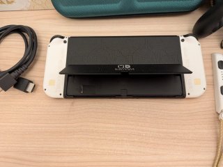 Nintendo Switch OLED Zelda ToTK +Mando Pro +Extras