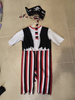 Disfraz Pirata Talla 18-24 Meses