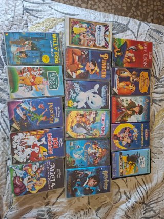 Lote VHS Disney Clásicos y más