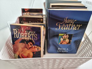 Lote libros románticos 6X3 euros
