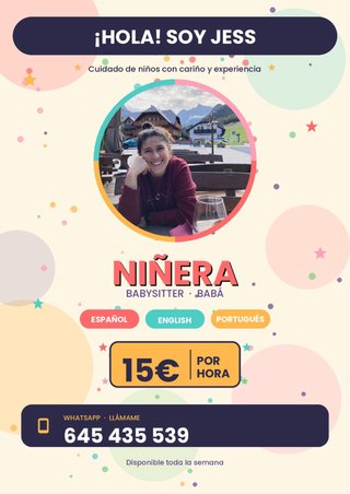 Nanny / caregiver  ️