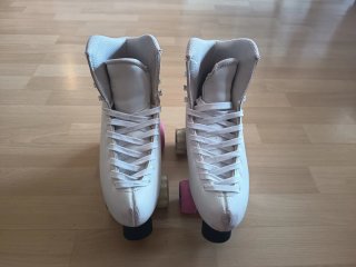 Patines de competición blancos talla 39/40