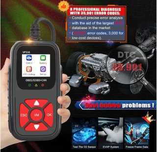 Herramienta Diagnóstico Coche OBD2 VP316