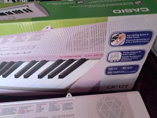 Teclado Casio LK-127 Rosa