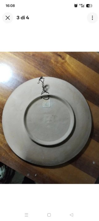 Ceramica Sarda Dorgali Loddo Piatto Decorativo