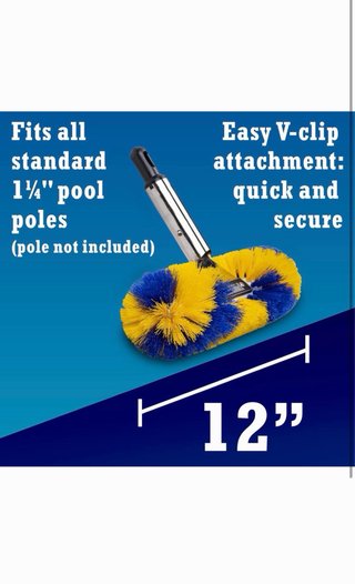 Cepillo para Piscina GoRound 360 Pro 12 Pulgadas