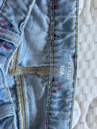 Shorts di jeans bambina Kiabi e Zeemam