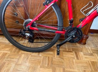 Bicicleta BH Over-X Roja