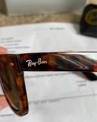 Gafas Ray-Ban Wayfarer Leopardo Verde