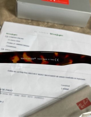 Gafas Ray-Ban Wayfarer Leopardo Verde