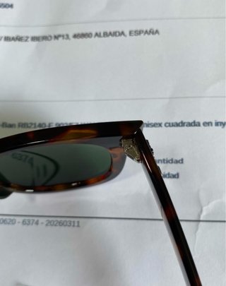 Gafas Ray-Ban Wayfarer Leopardo Verde