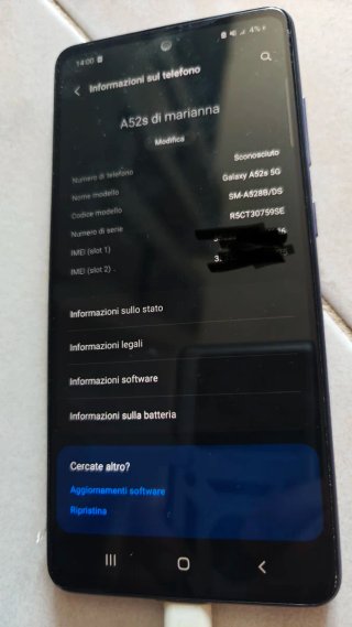 Samsung A52s 5G Viola