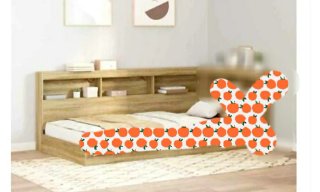 Mueble estante lateral para cama