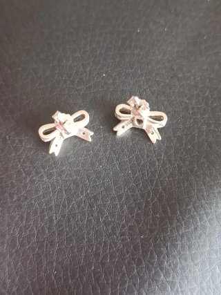 Conjunto LAZO Plata 925 Anillo y Pendientes