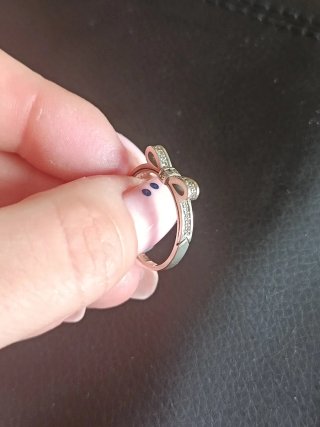 Conjunto LAZO Plata 925 Anillo y Pendientes