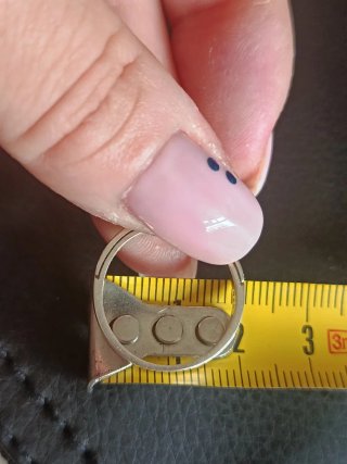 Conjunto LAZO Plata 925 Anillo y Pendientes