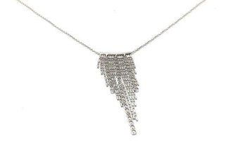 Collar Plata 925 con Circonitas 22cm