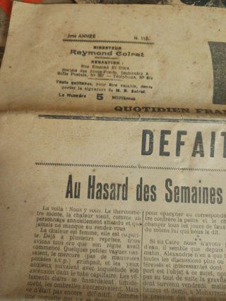 Giornale antico 1912