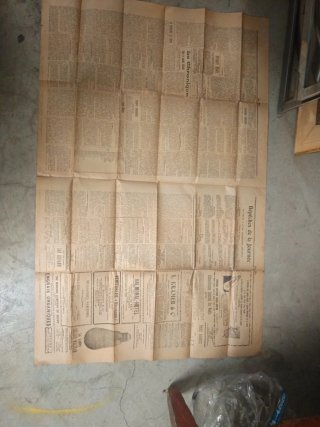 Giornale antico 1912