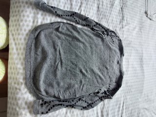 Jersey Desigual gris y negro talla M