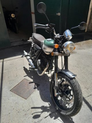 Mash Seventy Five 125cc 2017 Verde/Blanco
