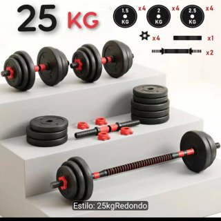 Juego de pesas de 25 kg