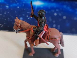 Soldatini di metallo a cavallo