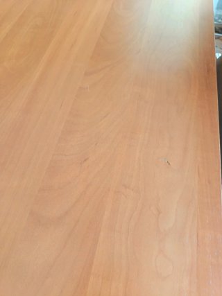 Mesa de comedor extensible de madera