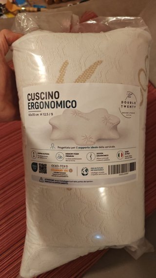 Cuscino Cervicale Ortopedico Bamboo